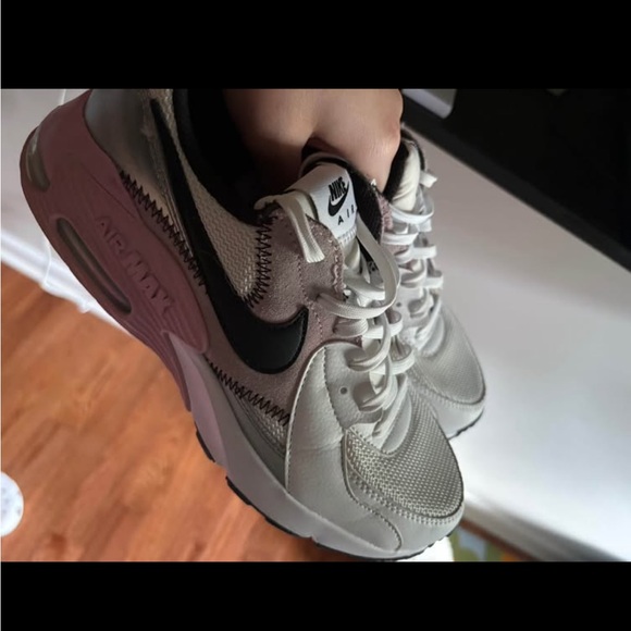 Nike Women's Air Max Sneakers - White, Black, and Pink Accents - Picture 3 of 3